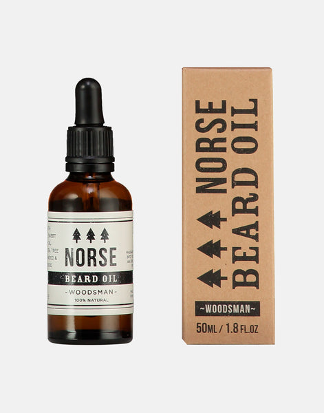 Norse Woodsman Beard Oil, Vegan, 100% natural, handmade