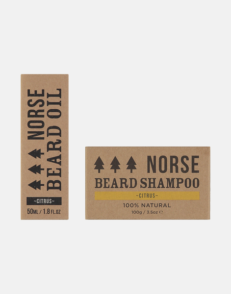 One of Each - Woodsman and Citrus Beard Oil and Beard Shampoo