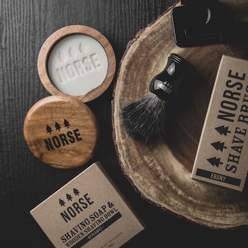 Norse Shaving Brush and Bowl